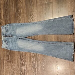❤️ BANJARA HIGH RISE FLARE JEANS, EXPOSED BUTTON FLY, 2 (26)
